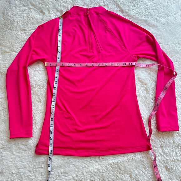 Athleta Swim Long Sleeve Quarter-Zip Pullover S - Picture 4 of 8